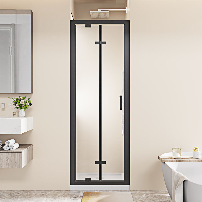 Porte de douche pliante