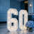 Light Up Numbers For Birthday Decorations