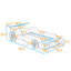 Lit plateforme avec roulettes Race-1164903393-1164903406
