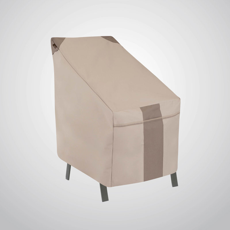 Modern Leisure Monterey Patio Swivel Lounge Chair Cover, 37.5"L x 39.25"W x 38.5"H, Beige, 34" H x 35.5" W x 25.5" D