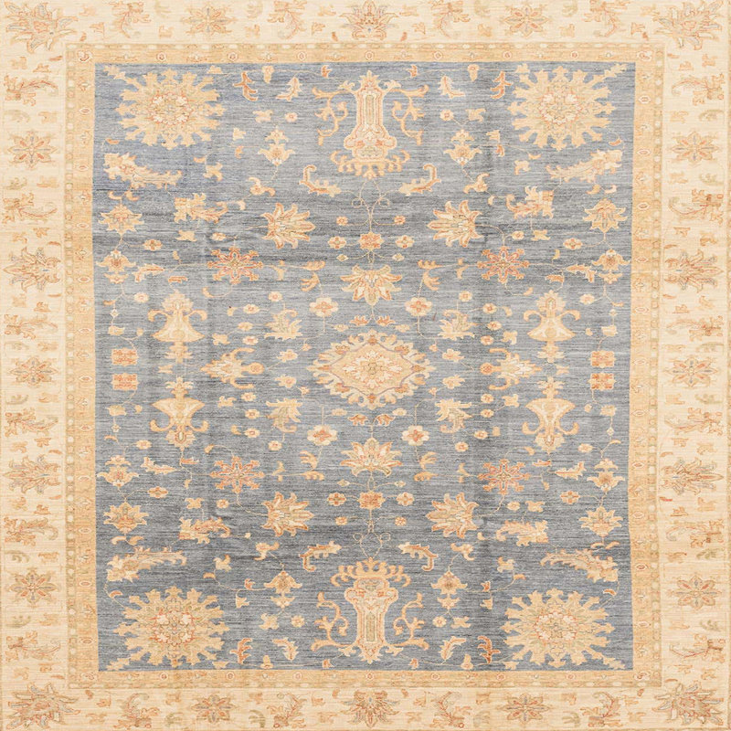 Tapis abstrait moderne 3770, Carré 8 pi