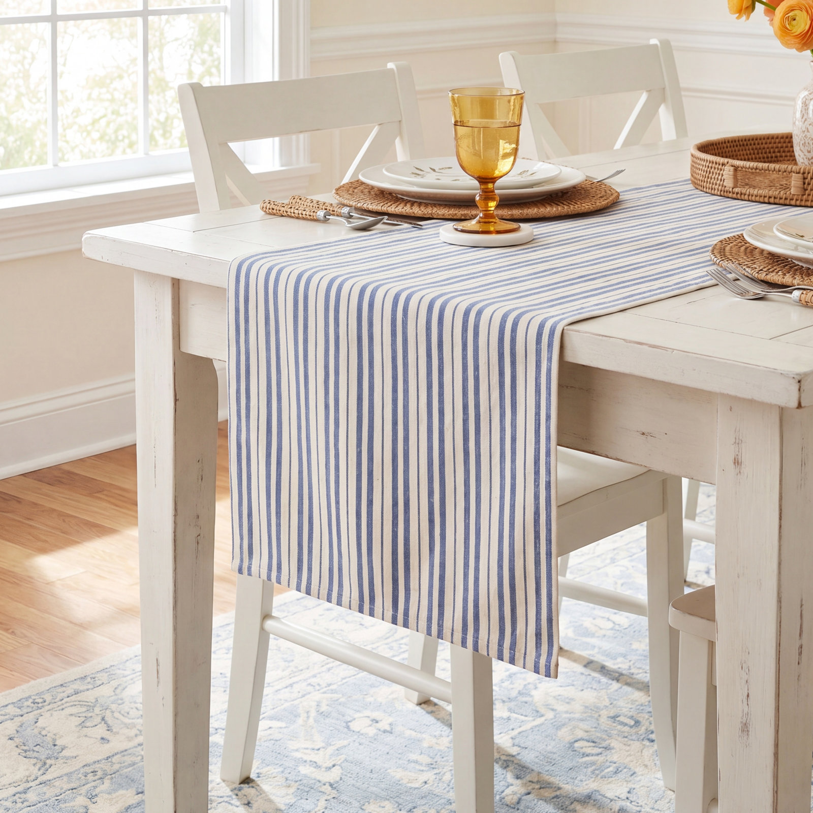 Weaver Striped Table Runnner