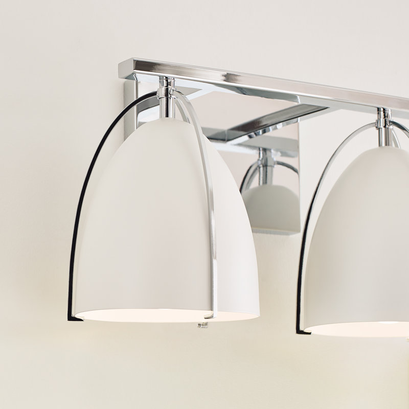 Nikki 2 - Light Dimmable Vanity Light, Chrome, No, White