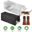 31x12x11 "Cage pliable pour animaux vivants avec couvercle imperméable et gants Humane-1069027315