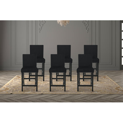 Ensemble de 6 chaises de comptoir Celeste