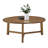 Newbury 44in Round Solid Wood Coffee Table