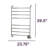 Warmrails Kensington Wall Mount Towel Warmer Rack-10398407