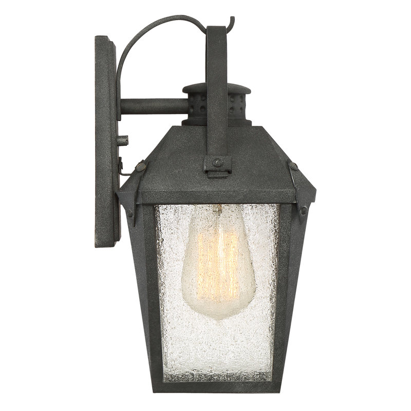 Lanterne murale d'extérieur 1 lumière Cappiello, H 11,5 po x l 6 x P 7 po