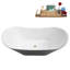 Baignoire autoportante 67 po Streamline-112235386