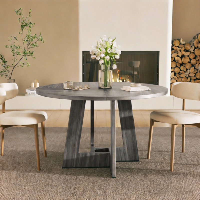 Pine Round Dining Table