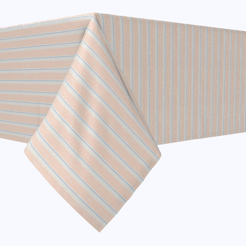 Striped Square Tablecloth