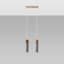 2 - Light BetoNot Applicablerewno Cylinder Pendant