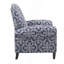 Fauteuil inclinable par pression