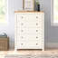 Hendrix 90 cm W Chest of 5 Drawers
