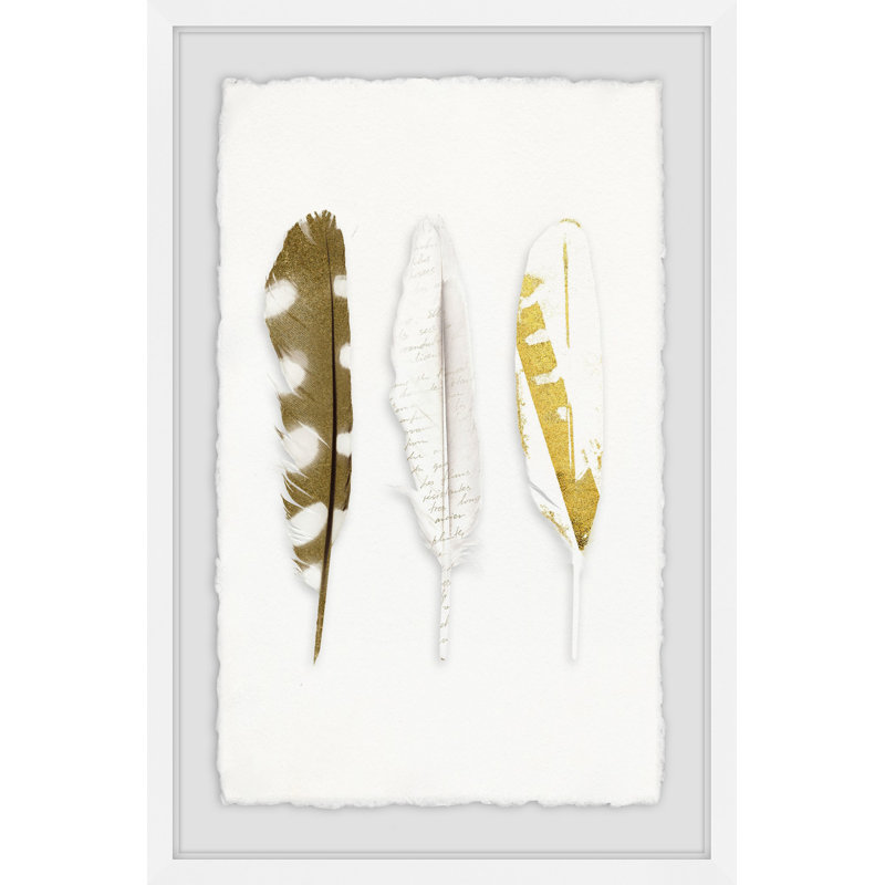 Ebling " Vanishing Feather ", 30" H x 20" W x 1.5" D