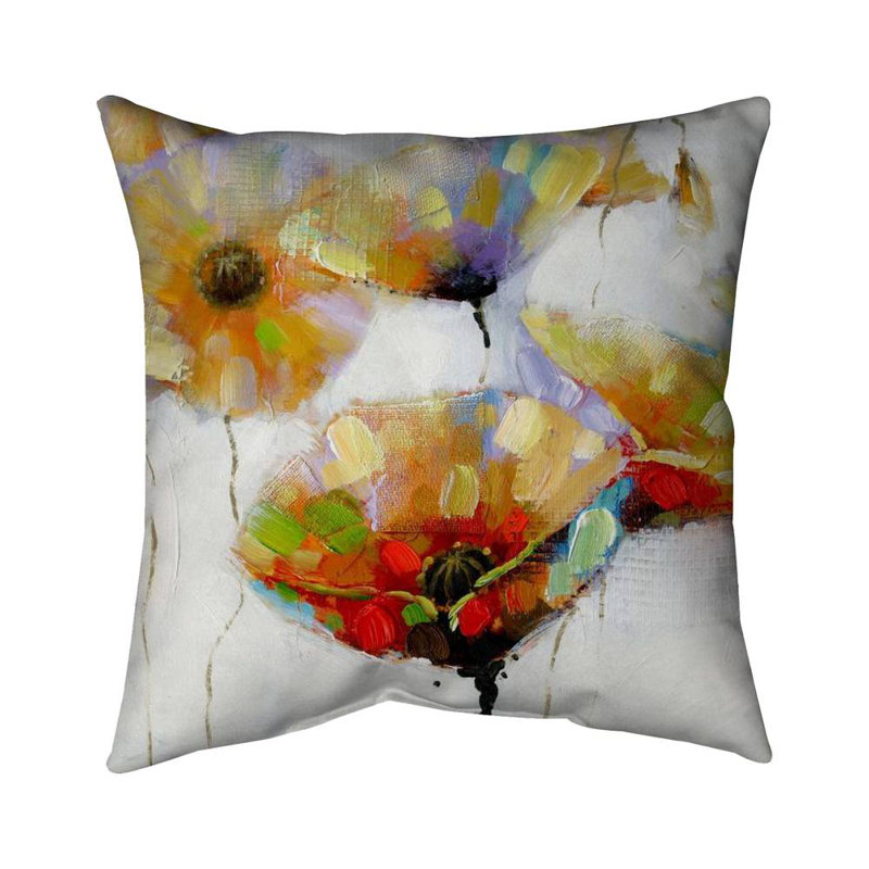 Orange – Throw Pillow Cover Only, Double-Sided Print, Insert Not Included