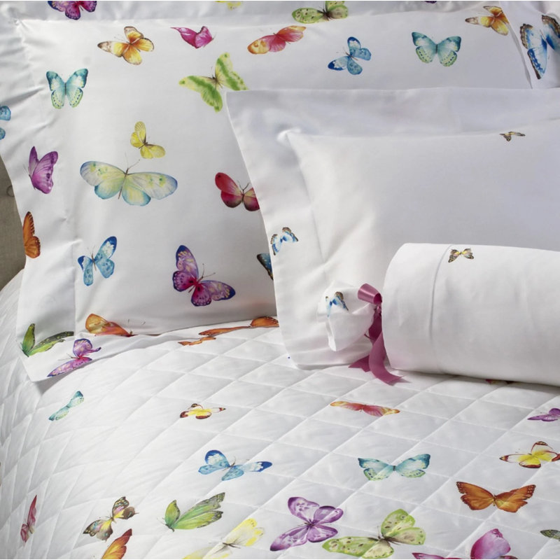 Farfalle Sateen Flat Sheet, Twin Flat Sheet