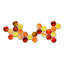 Earth Hex Glass Wall Sculpture-2012910480