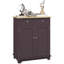 Buffet avec comptoir en bois massif HOMcom