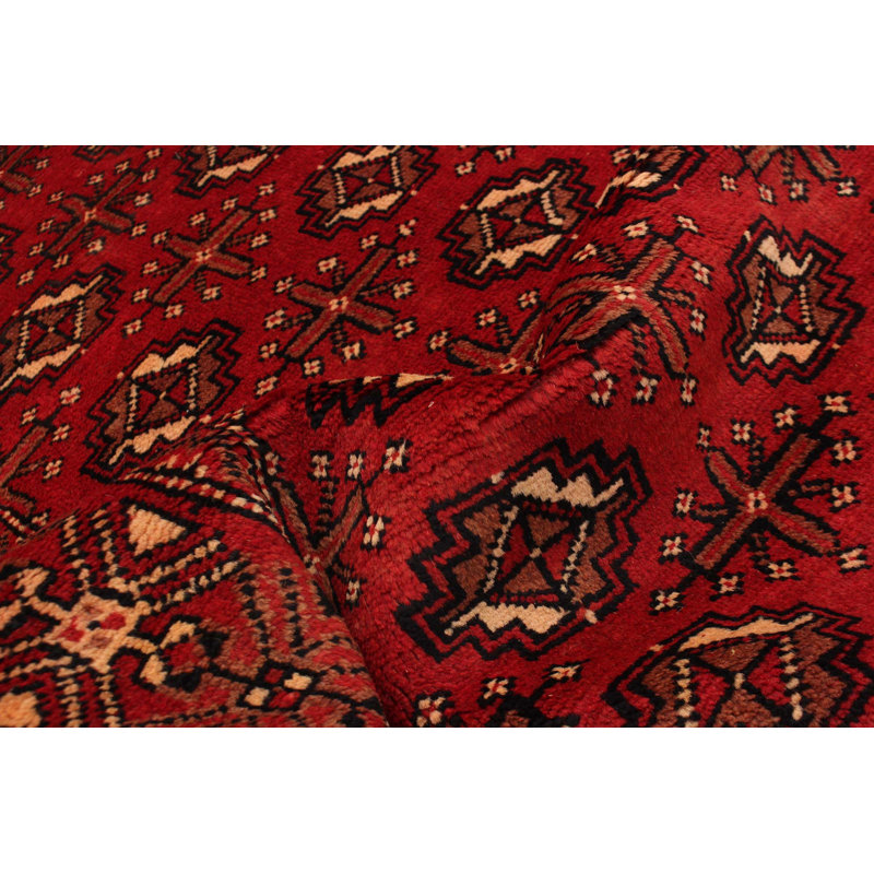 Tapis rouge Danuel 3 pi 7 po x 9 pi 9 po