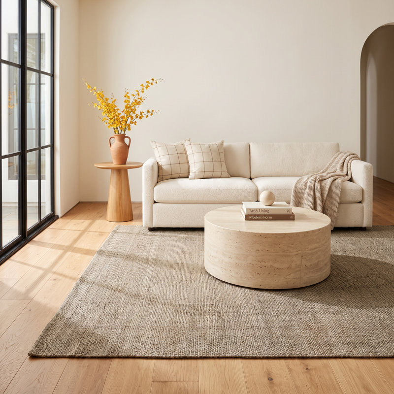 Rectangle Fleurette Area Rug, Rectangle 10' x 14'