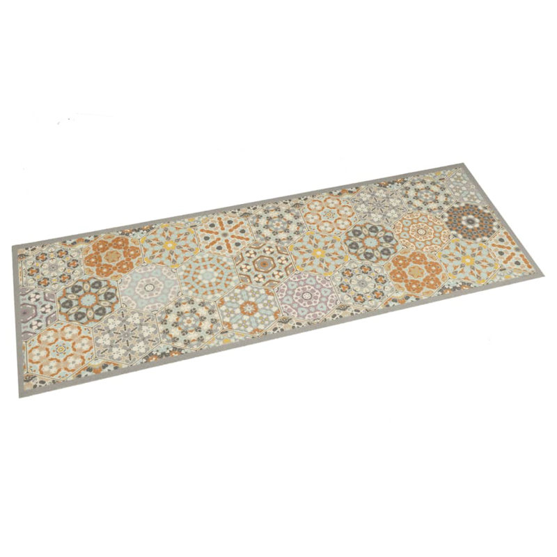 Mapleville Kitchen Mat, 45 x 150 cm, hexagon