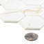 Sculpt 2" Glass Honeycomb Mosaic Wall & Floor Tile-62884617