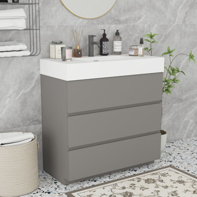 Modern Freestanding Bathroom Vanity