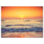 Yellow Cloudscape over Seashore - reproduction de photo sur toile tendue-19240210