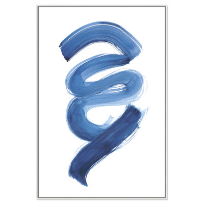 Slinky Indigo I by Filippo Ioco - Painting Print