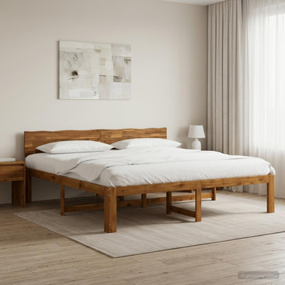 Solid Wood Bed Frame