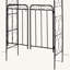 42.5" W x 17.75" D Metal Arbour with Gate