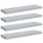 Wall Shelf  Wall Mounted Display Shelf for Photo Frame Set of 4-2119483724-2124804399