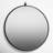 Cassie Metal/Manufactured Wood Round Wall Mirror-1825838290-1877529833