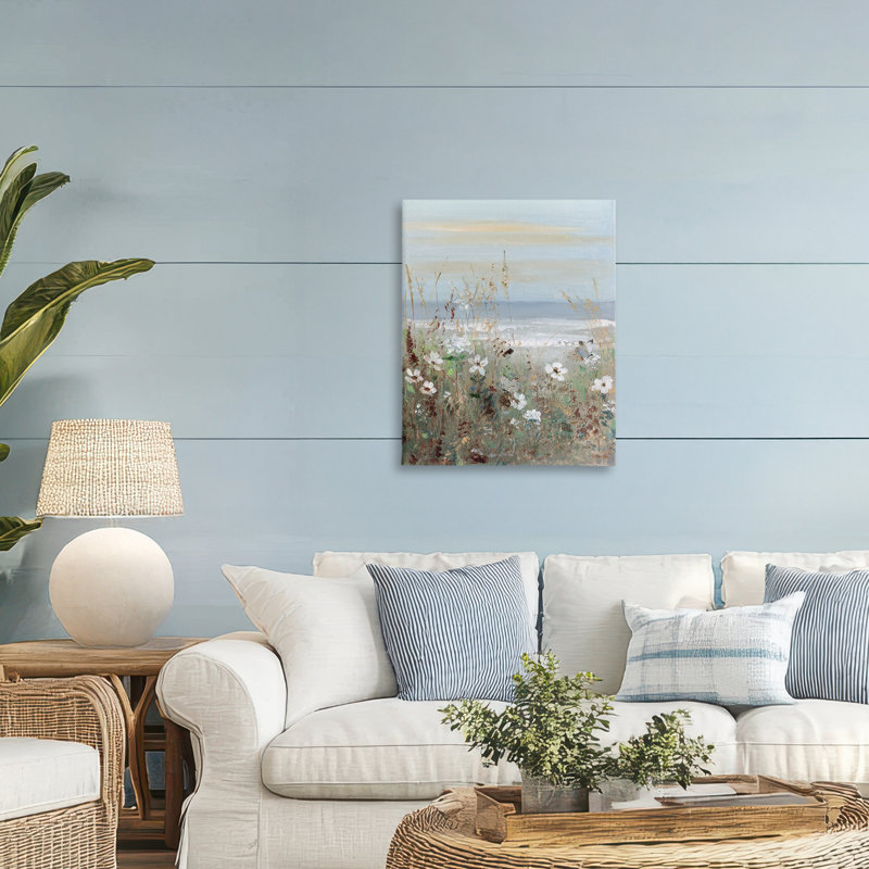 Wild Coast Coastline, toile de Sally Swatland, H 30 po x l 24 po