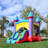 HeroKiddo Jelly Bean Commercial Grade Bounce House with Slide (with Blower), No Pool