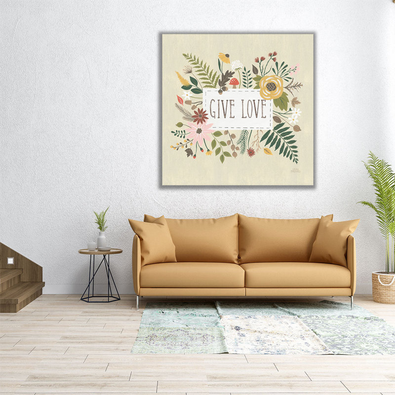 «Autumn Garden II», reproduction d'art sur toile, H 20 po x l 20 po