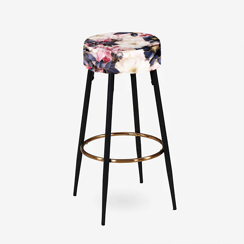 Ensemble de 2 tabourets de bar en marbre Beauty
