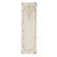 Ensemble de 3 grands panneaux muraux blancs, sculpture murale rectangulaire, décoration murale pour salon, salle à manger, bureau, chambre à coucher, 21 po x 71 po