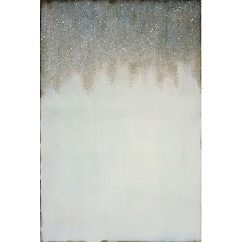 Scent Of Silver Print by Beverly Fuller, Hand Painting (on Giclee Canvas), 72" H x 48" W x 1.5" D