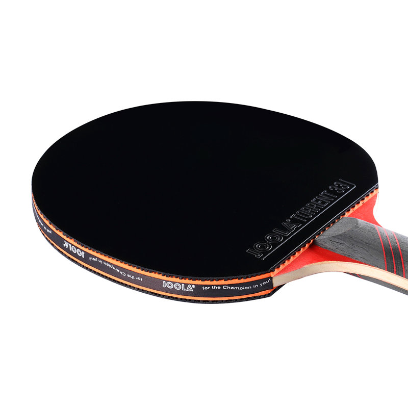 JOOLA Omega Speed Table Tennis Racket with Flared Handle - Tournament Level Ping Pong Paddle, Red