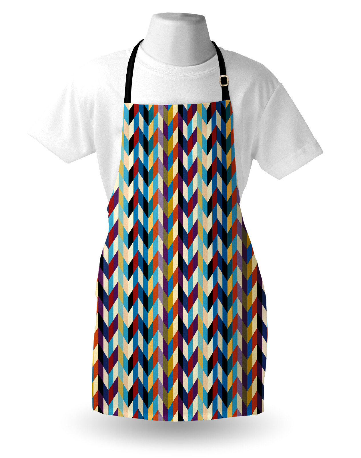 East Urban Home Abstract Apron Unisex Braided Look Surreal Art Adult ...