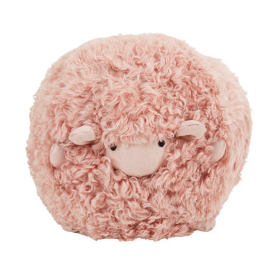 Mongolian Lamb Collection Throw Pillow