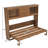 Burkhalter Twin Size Rustic Murphy Bed With Charging Station And Storage for Guest bedroom, Small bedroom-116251356