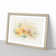 Yellow Orchids in Abstract - Picture Frame Graphic Art Print