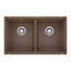 Precis SILGRANIT 29" L X 18.13'' W Double Bowl Undermount Kitchen Sink-14102928