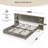 Calviano Upholstered Platform Bed With Wingback Headboard, LED Lighting, And Storage Side Panels-117216290-117216292