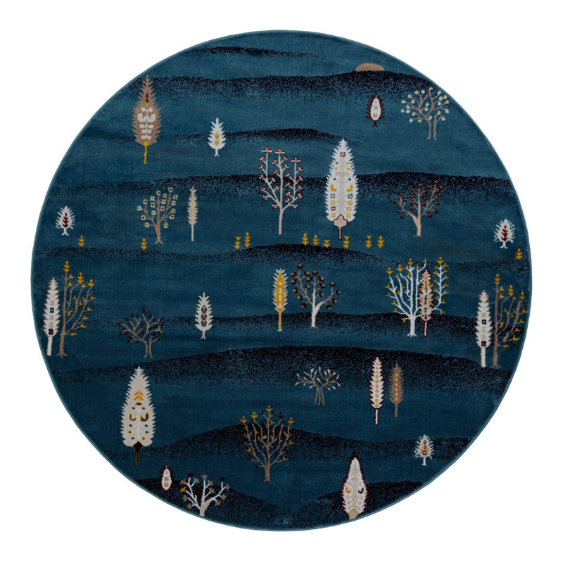 Bursa Botkins Rug, Round 7'10"