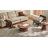 Mid - Century Modern Round Coffee Table, 35.4” Walnut Wood Center Table with Pedestal Base, Stylish & Functional Accent Table for Living Room-515604500