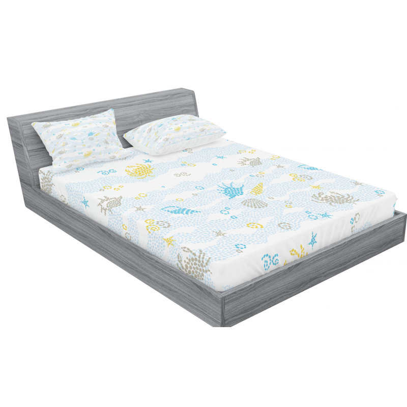 Microfiber Sheet Set, Pattern 1